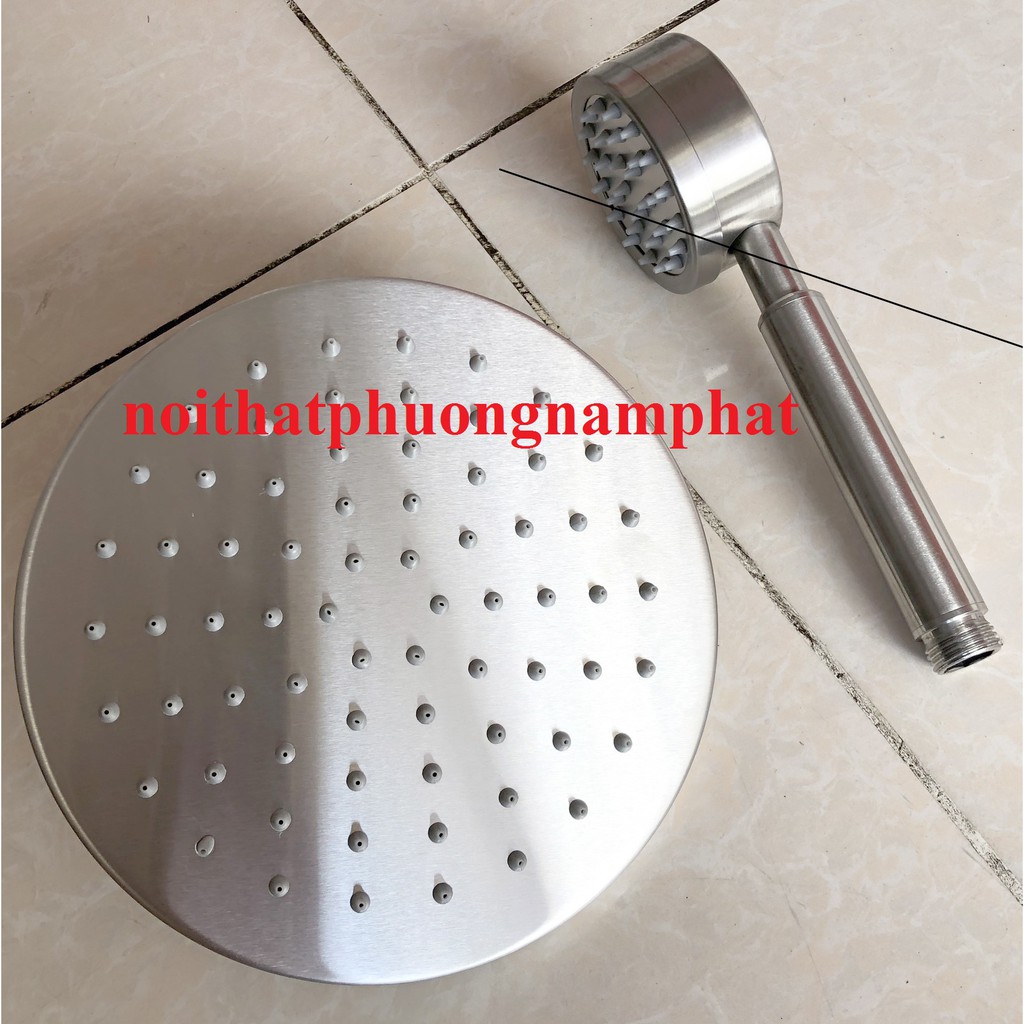 Bộ Sen Cây Tắm Đứng Nóng Lạnh INOX 304 N2010 NA.GRAND và tay sen tắm và dây sen HÀNG LOẠI 1 BAO XÀI BAO ĐỔI MỚI 1 NĂM