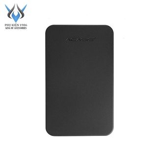 Box ổ cứng di động 2.5'' Acasis FA-07US Sata 3.0 dùng cho HDD, SSD (Đen) - Phụ Kiện 1986