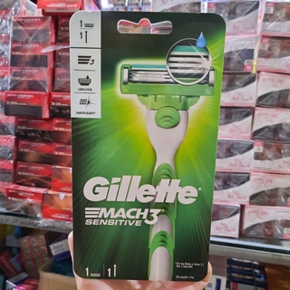 Dao cạo râu 3 lưỡi Gillette Mach 3 Sensitive