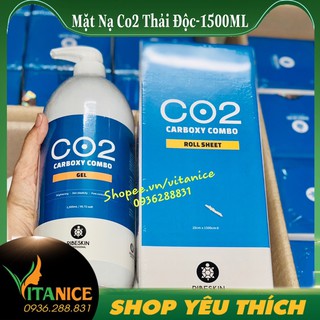 Combo Mặt Nạ CO2 + Mặt nạ gel thải độc Cho da 1500ML