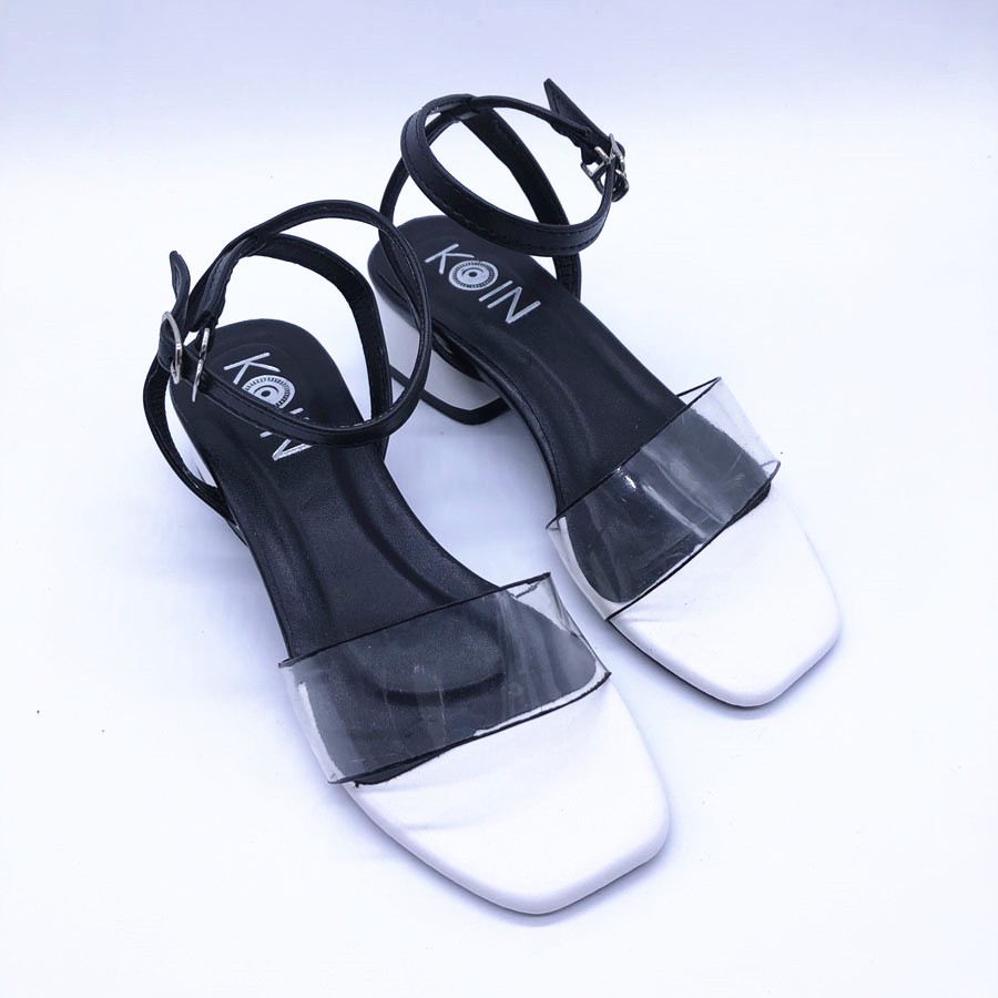 Giày sandals quai ngang trong suốt Koin SDQN82