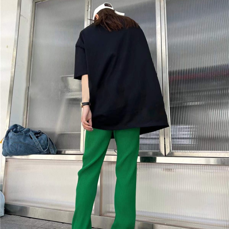 NRVP Áo Thun Tay Ngắn Cổ Tròn Thời Trang Mùa Hè Phong Cách Hàn Quốc Mới