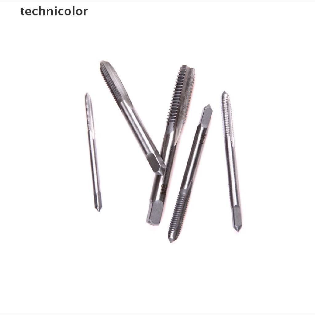 Set 5 Mũi Khoan Thẳng Cầm Tay M3 M4 M5 M6 M8 3mm-8mm
