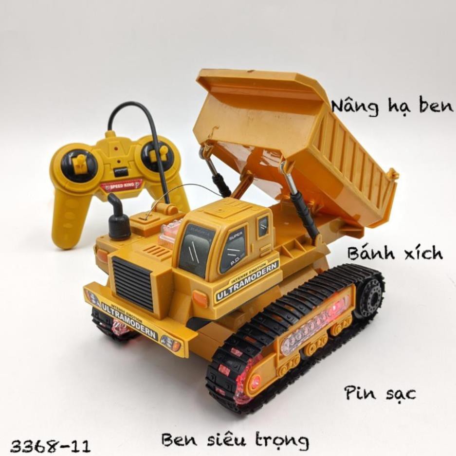 Bộ Xe công Trình Cẩu, Ben, Múc, Bồn Trộn nhiều tính năng, cực Bền Size Lớn