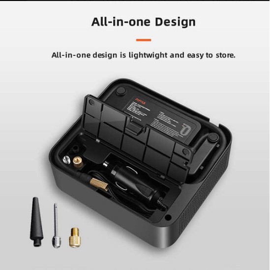 Máy bơm lốp ô tô xe hơi mini Xiaomi 70Mai, Áp lực 11bar, Bơm siêu nhanh - Hàng chính hãng, TP03 Bơm cầm tay