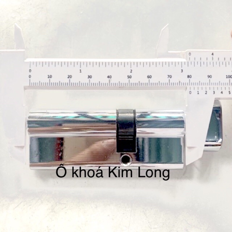 Ruột khoá KinLong rộng 32mm dài 80mm 1 đầu vặn 1 đầu chìa