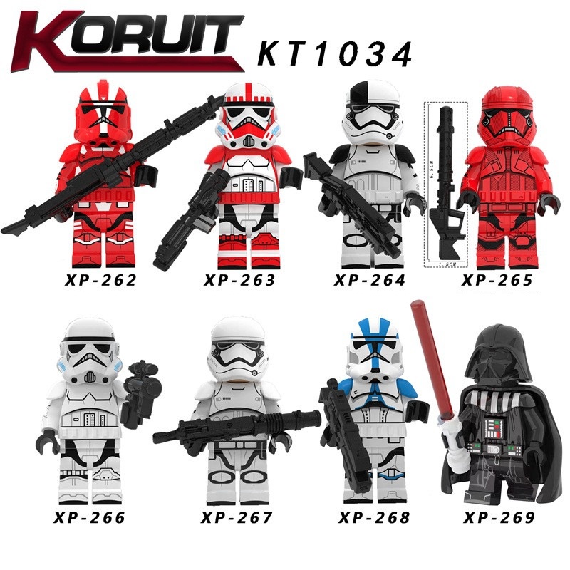 Mô Hình Đồ Chơi Lắp Ráp Nhân Vật Trong Star Wars 48 Kiểu