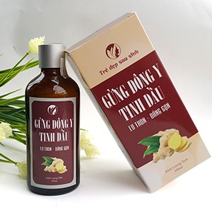 [TRẺ ĐẸP SAU SINH] Tinh dầu gừng giảm mỡ bụng sau sinh 100ml