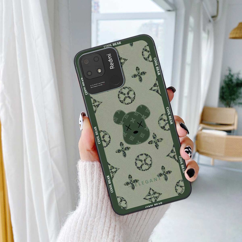 Ốp lưng điện thoại Xiaomi Redmi 10C fendy, búp bơ rì, kaws thời trang, vỏ ốp thời trang rẻ đẹp