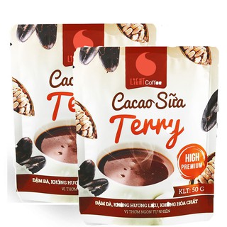 Combo 2 Cacao sữa Terry vị đậm đà - Light Coffee - 50g/gói