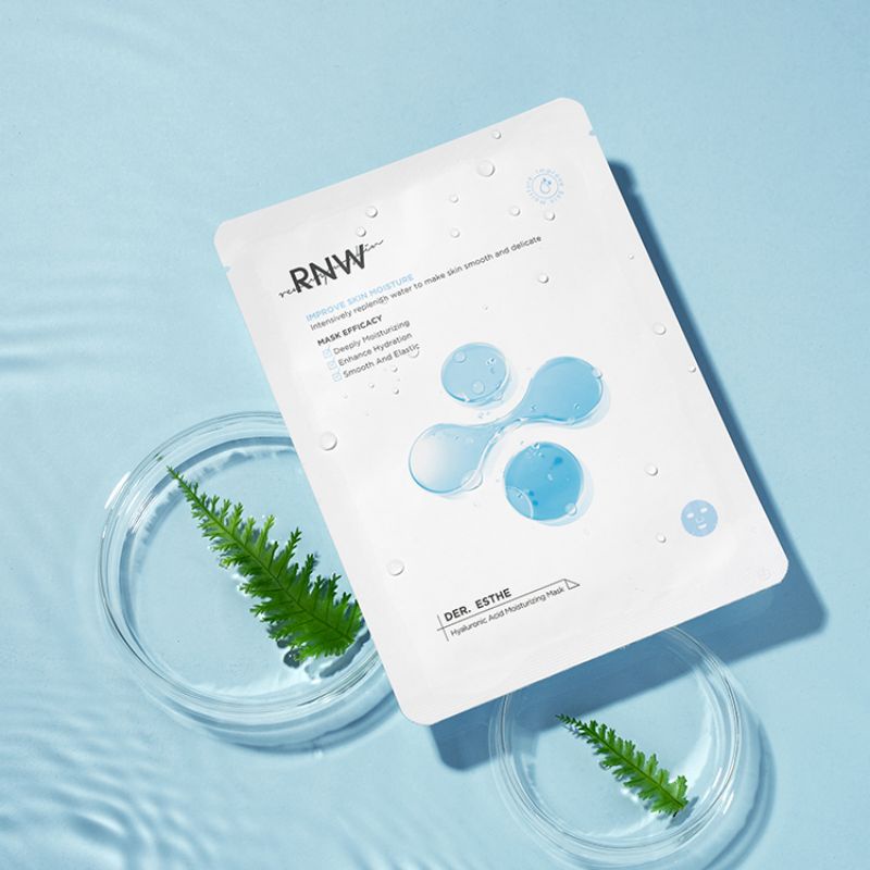 Mặt nạ dưỡng ẩm sáng da RNW Chứa Hyaluronic Acid Mang Lại Làn Da Căng Bóng Ẩm Mịn