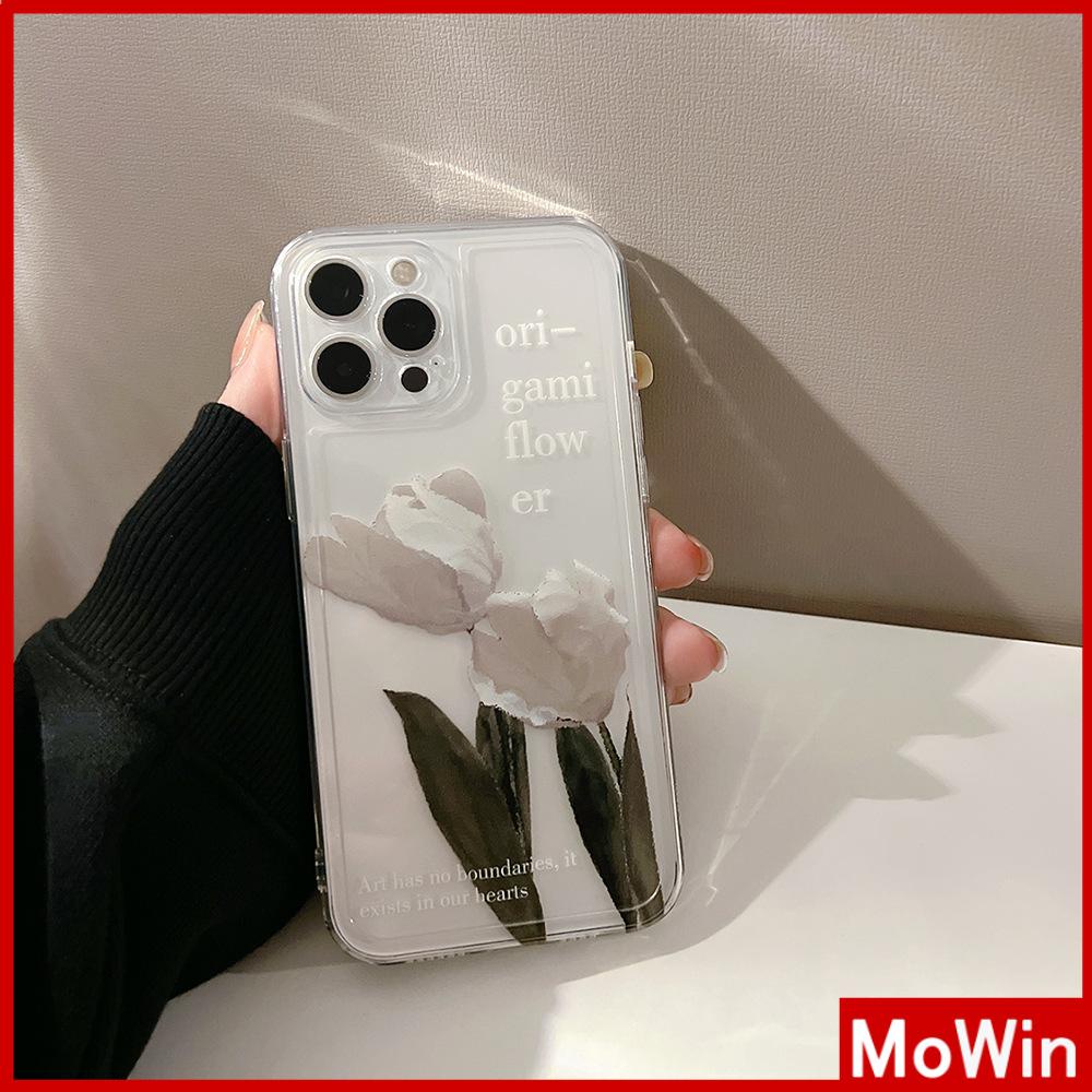 Ốp điện thoại silicon mềm trong suốt hoa tiết hoa thích hợp cho iphone 13 pro max iphone 12 pro max iphone 11