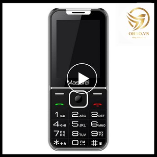 Điện Thoại Masstel IZI 230 Điện Thoại Cho Người Già Pin Trâu Điện Thoại Phổ Thông Cục Gach Giá Rẻ FULLBOX - OHNO VN