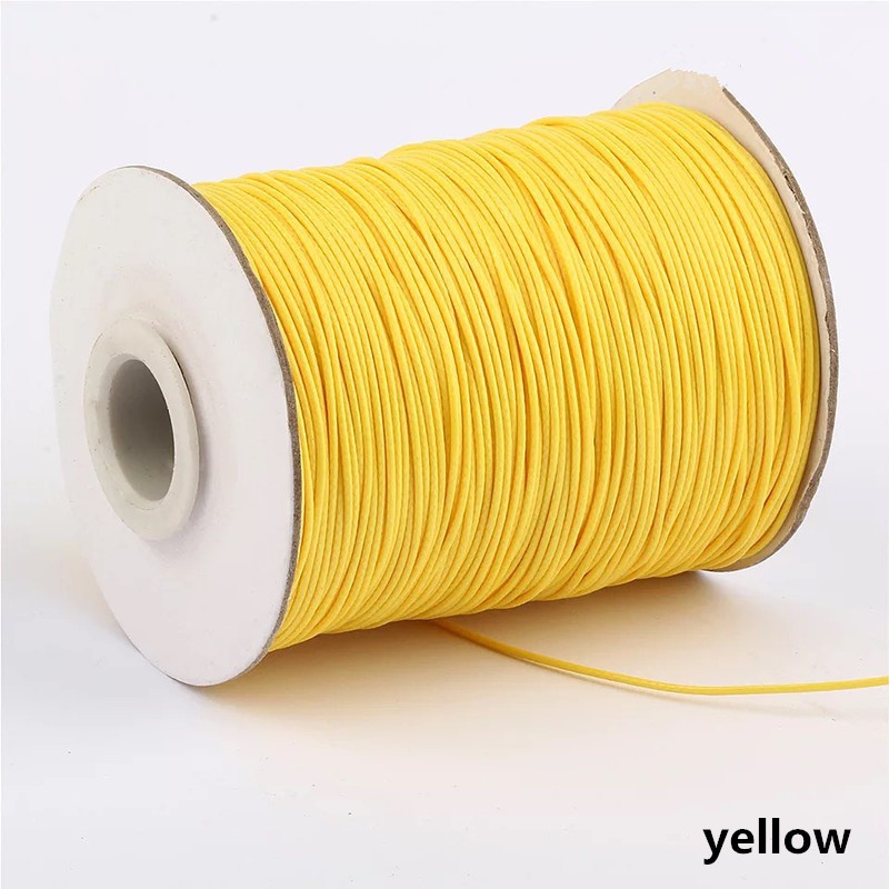 Cuộn Dây Sáp cotton Nhiều Màu Dài 10M 1mm Dùng Làm Trang Sức Thủ Công