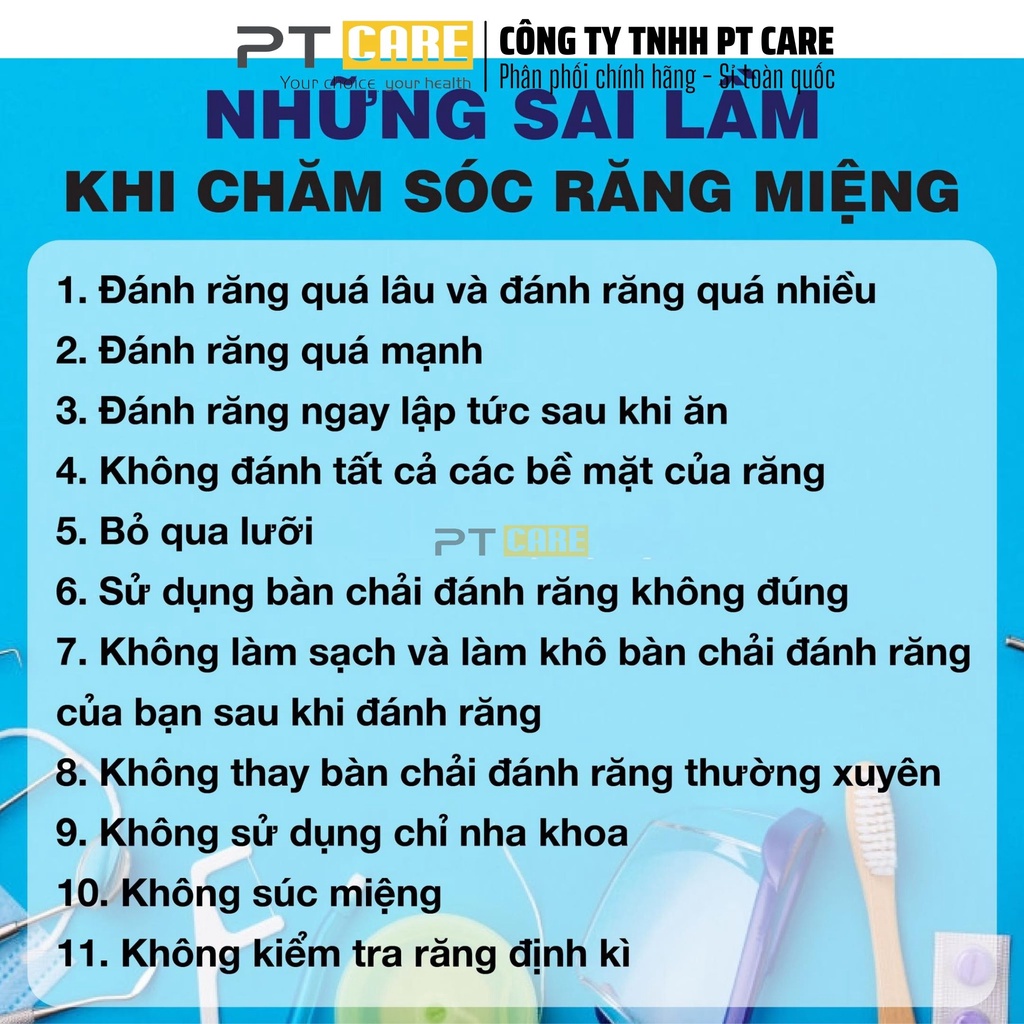 PT CARE | Nước súc miệng Kin Gingival Viêm Nướu, B5, Sensikin Ê Buốt, Fluor Kin Trẻ Em, Ortho Kin Niềng Răng Chỉnh Nha