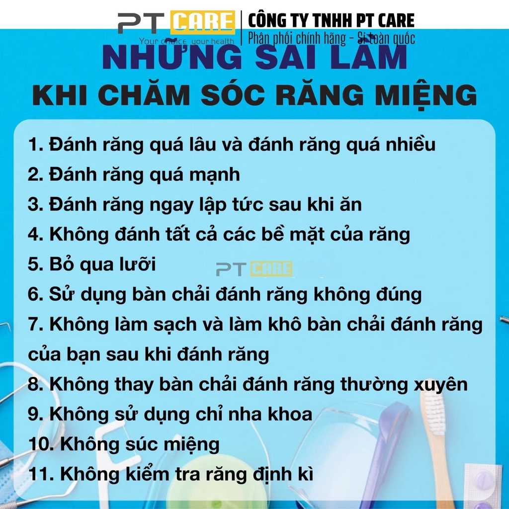 PT CARE | Nước súc miệng Kin Gingival Viêm Nướu, B5, Sensikin Ê Buốt, Fluor Kin Trẻ Em, Ortho Kin Niềng Răng Chỉnh Nha