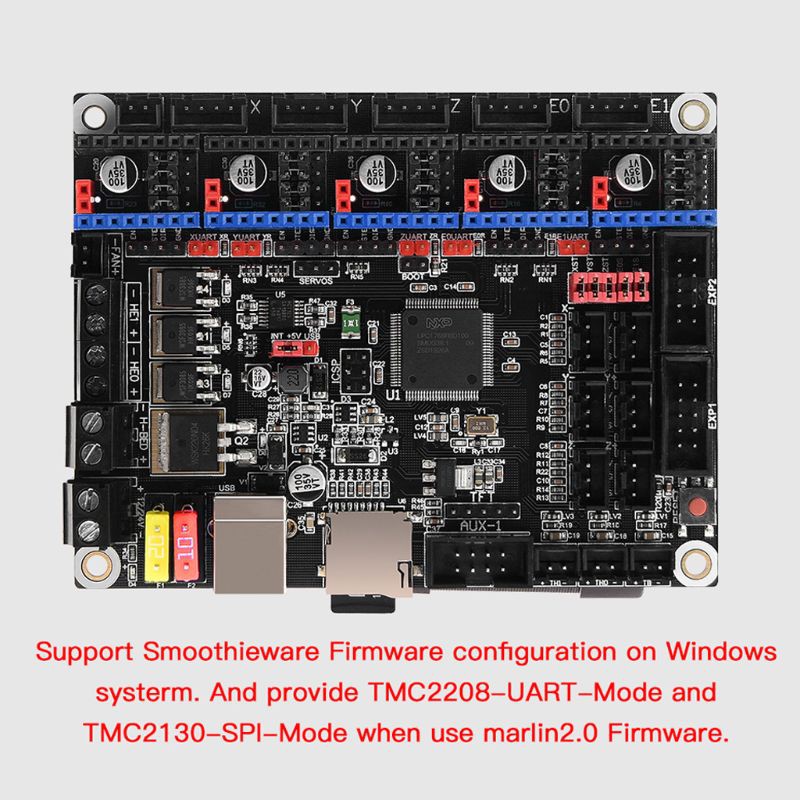 SC SKR V1.3 Control Board Accessories Main Motor Driver Motherboard PCB Mini Module