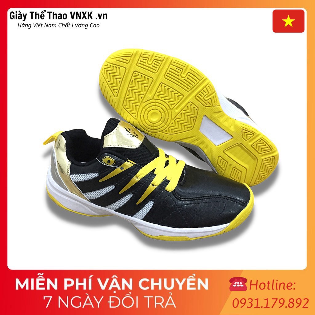 Giày cầu lông Chính Hãng CHARIOT.075 thương hiệu HỎA TRÂU ⚡FREESHIP⚡ Đế kếp, Siêu bền Dành cho cả Nam và Nữ.