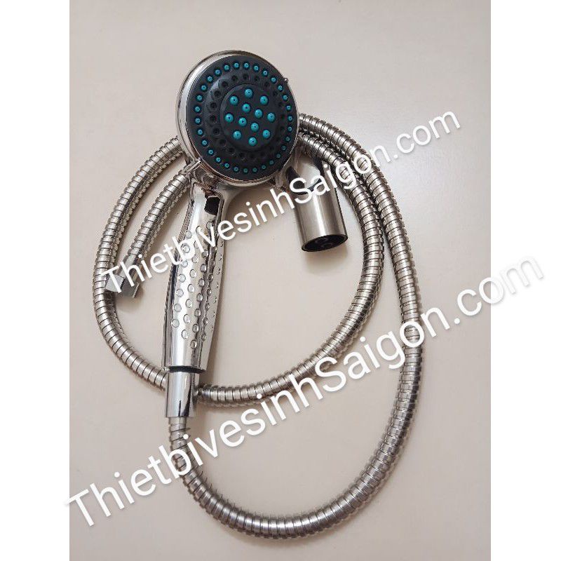 Bộ dây tay sen chỉnh 3 chế độ, dây sen inox 1m5