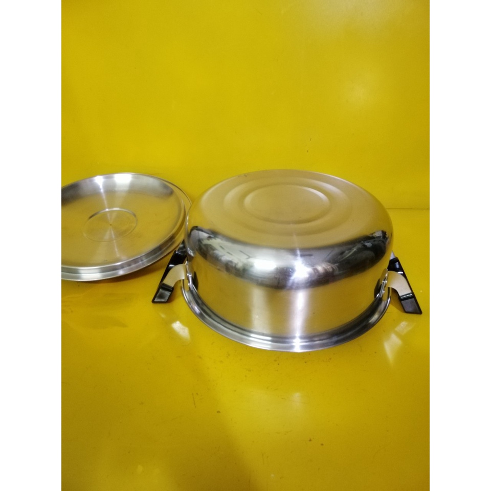 Nồi inox nội địa Nhật, size 25cm, cao 11cm (mã 670), Dùng được bếp từ