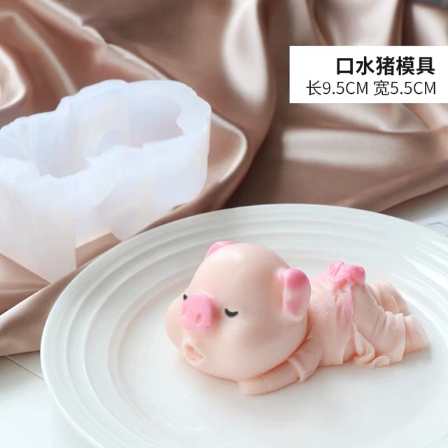 Khuôn silicon 3d sắc nét làm bánh, mousse, thạch, kem, bánh trung thu