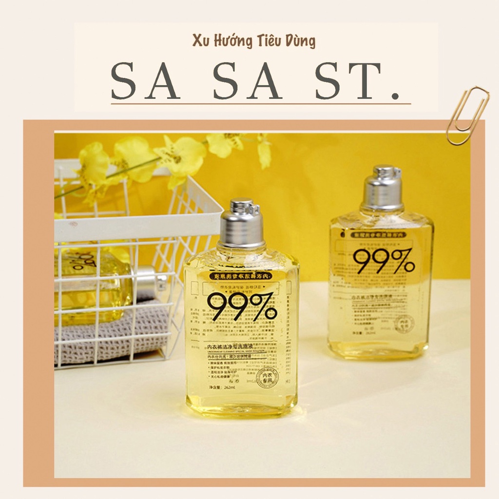 Nước Giặt Đồ Lót Chuyên Dụng - Sạch Khuẩn Tới 99% Bảo Vệ Vùng Da Nhạy Cảm Chai 260ml