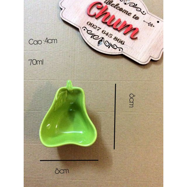 [Hot] Bát ăn dặm kiểu nhật hình chanh,táo,lê