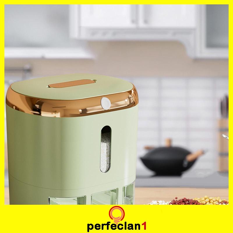 Thùng Đựng Gạo Cỡ Lớn 13kg Có Thể Tái Sử Dụng Cho Nhà Ở