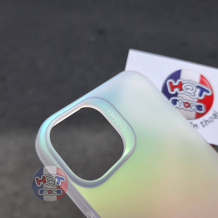 Ốp lưng kháng khuẩn ZAGG Iridescent Anti-Microbial Case IP 14 Plus / 14 chính hãng