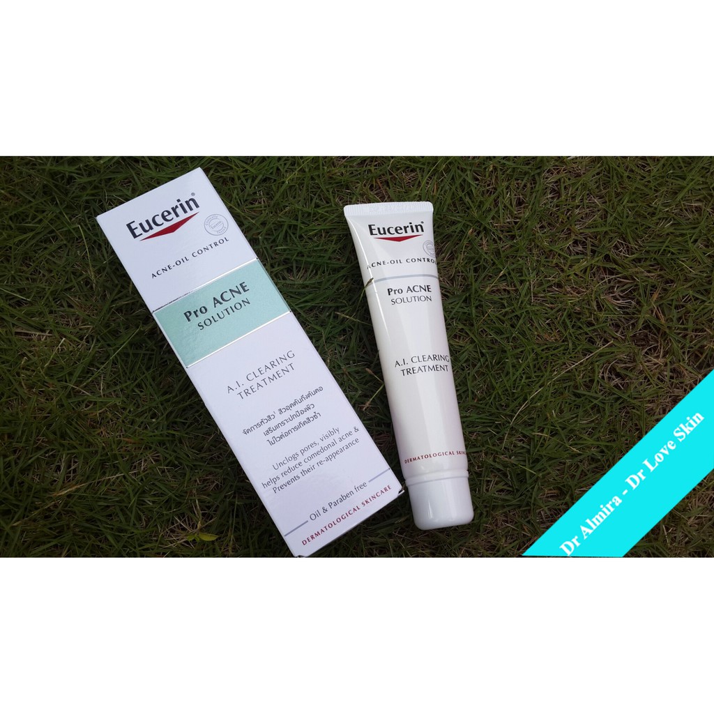 Kem thoa mụn EUCERIN ProAcne Solution AI Clearing Treatment 40ml