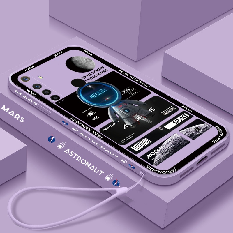 Ốp Điện Thoại Tpu Mềm Chống Sốc Hình NASA Cho Realme C3 5i 5 Realme 6i 6 Pro 9i 7 7Pro 8 5G 9 Pro Plus 5G C35