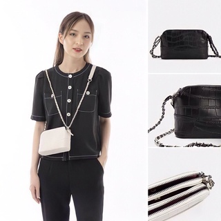 Túi xách nữ đeo chéo 3 ngăn size 18cm