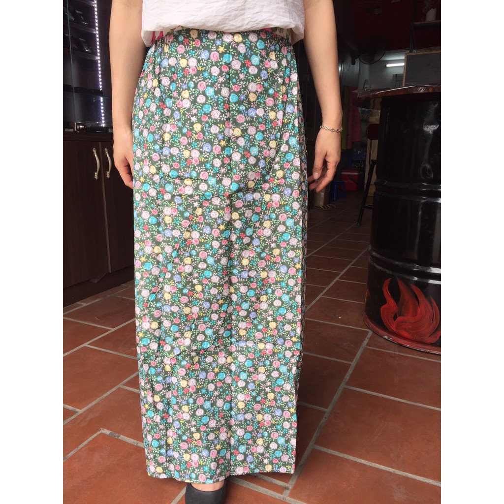 Chân váy chống nắng chất cotton 2 lớp AJA