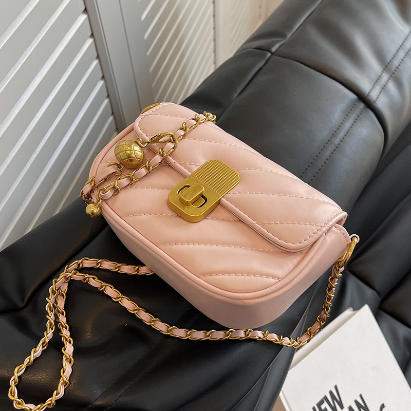 Túi Đeo Vai Cỡ Nhỏ Dây Xích Thời Trang Mùa Hè 2022 Cho Nữ