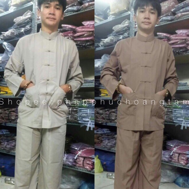 [Mã WASTCOOL giảm 15% tối đa 50K đơn 99K] Quần áo đi chùa # Lãnh tụ nam | BigBuy360 - bigbuy360.vn