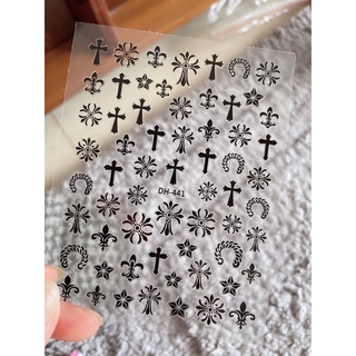 sticker 3d dán móng tay nail các mẫu siêu hot