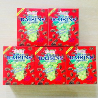 Nho khô raisin california hộp 150gram