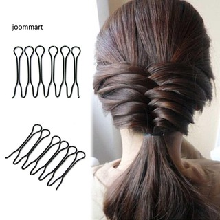 [Hàng mới về] Set 2 kẹp lược hỗ trợ tết tóc nhỏ gọn dạng xoắn làm thủ công
