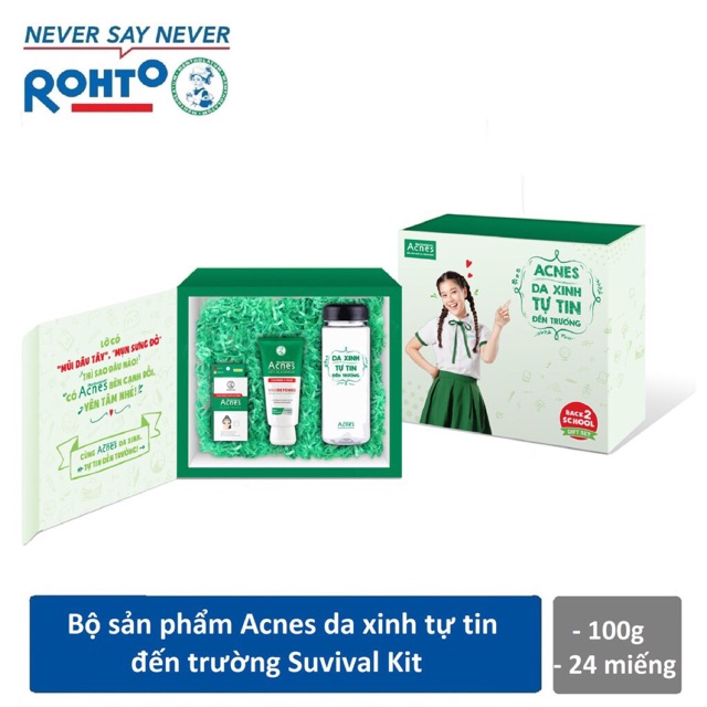 Bộ sữa rữa mặt Acnes