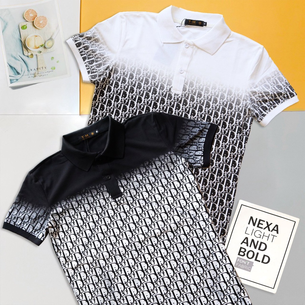 ÁO THUN POLO NAM NỮ HOẠ TIẾT CHẤT CHƠI, THỜI THƯỢNG ĐỂ XUỐNG PHỐ