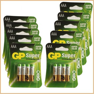 Vỉ 8 Pin Đũa AAA GP Supper Akaline Nhập Khẩu