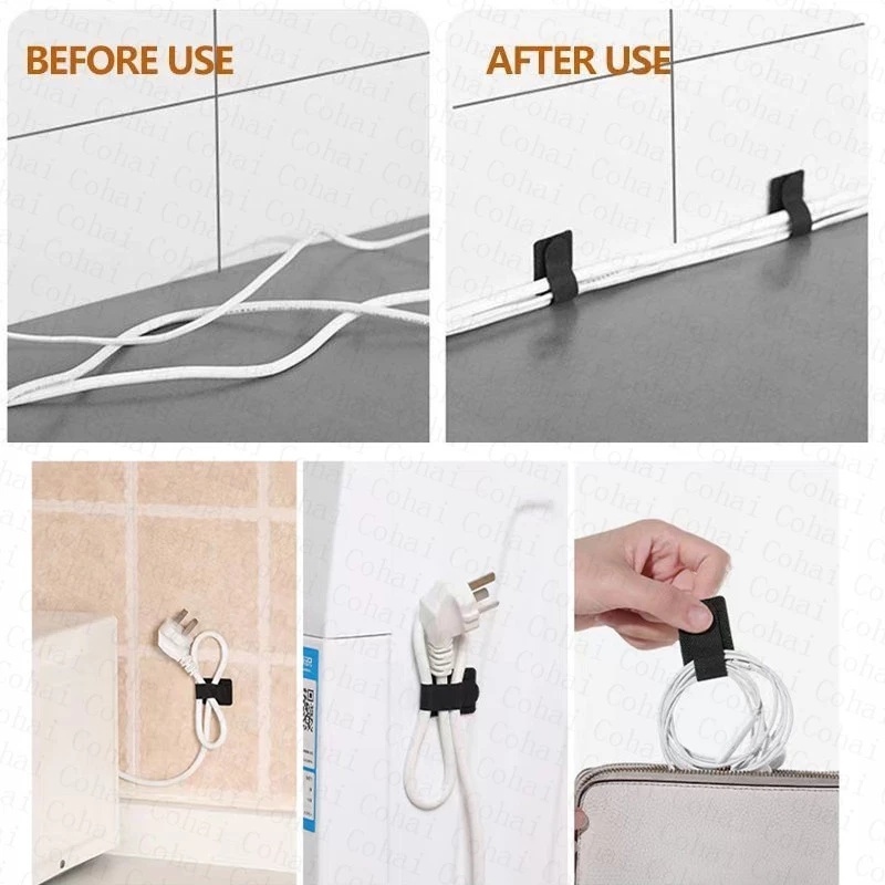 Dây buộc dây cáp bằng nylon tự dính đa năng có thể tái sử dụng