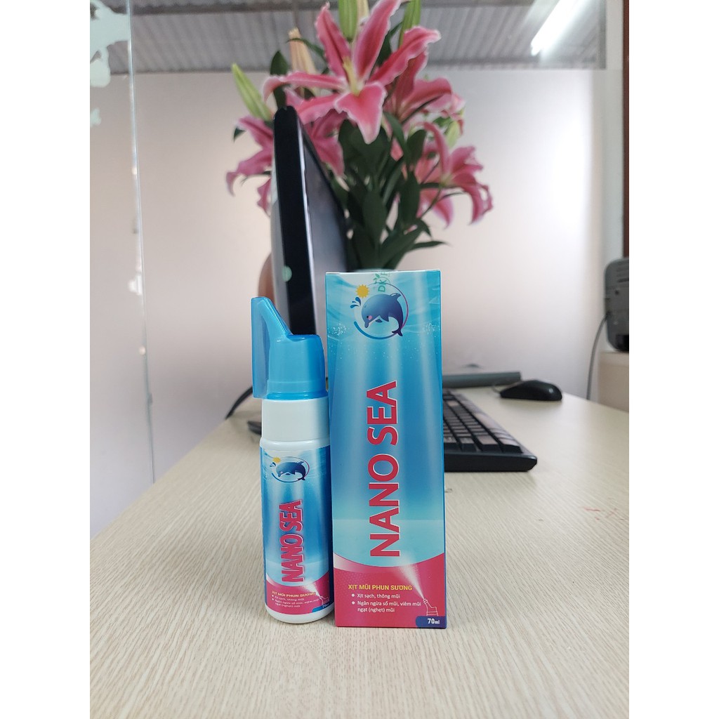 NANO SEA - Nước muối biển xịt mũi phun sương
