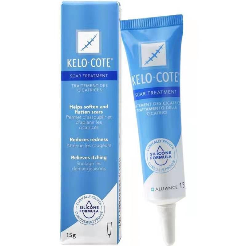 [New 2021] Gel làm mờ sẹo Kelo-cote sẹo lồi, lõm, lâu năm 15gr