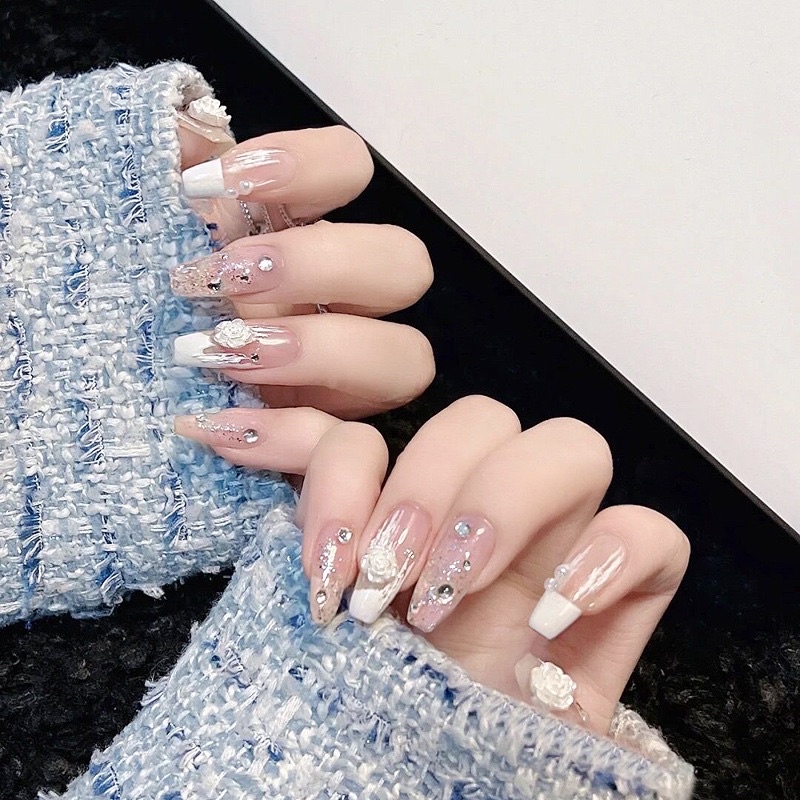 Bộ 24 móng giả tặng keo