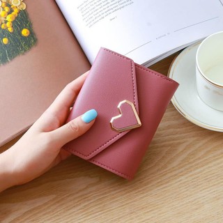 Ví ngắn hàn quốc  khóa vuông