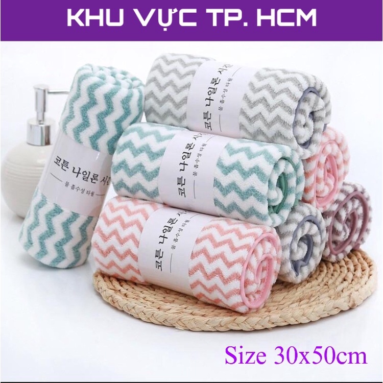 Khăn mặt xuất Hàn - Siêu mềm mịn, siêu thấm hút