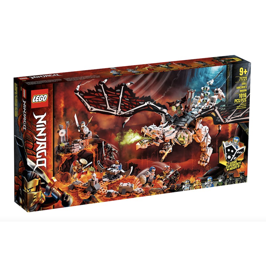 Lego HaHa - Lego Ninjago - Rồng Thần Của Phù Thủy Đầu Lâu - 71721