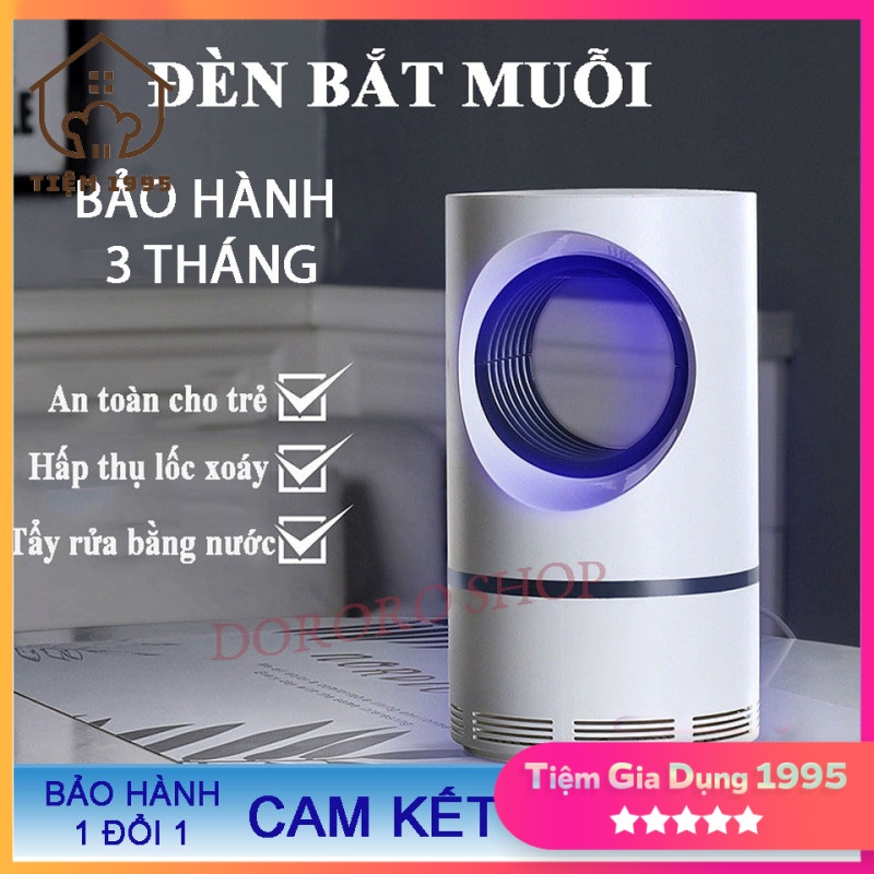 Đèn bắt muỗi usb thông minh diệt côn trùng