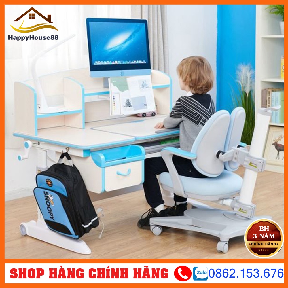 [BỘ BÀN GHẾ] Học sinh chống gù ,chống cận DOUSSI - BBG12 CÔNG NGHỆ ĐỨC TIÊU CHUẨN CHÂU ÂU